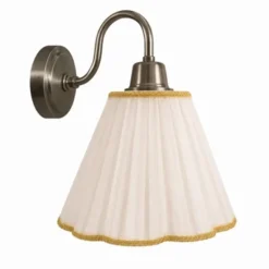 Hallbergs Belysning Valetta Vägglampa Krom
