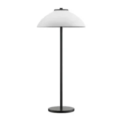 Belid Vali bordslampa hög, svartstruktur/vitstruktur 50cm