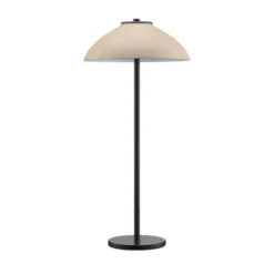 Belid Vali bordslampa hög, svartstruktur/sandstruktur 50cm