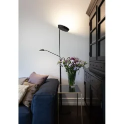 Halo Design Vegas combi golvlampa, svart