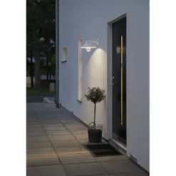 Konstsmide Vega vägglykta, vit