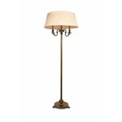 Vintage by Bright 1-2-3 Verona Golvlampa, mässing 167cm