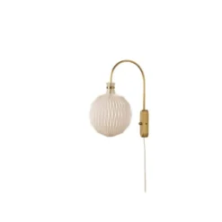 Le Klint Vägglampa KAARE KLINT LEGACY 101 Small Vit/Mässing