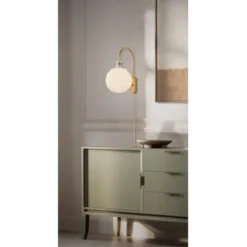 Le Klint Vägglampa KAARE KLINT LEGACY 101 Small Vit/Mässing