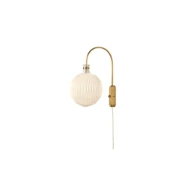Le Klint Vägglampa KAARE KLINT LEGACY 101 Small Vit/Mässing