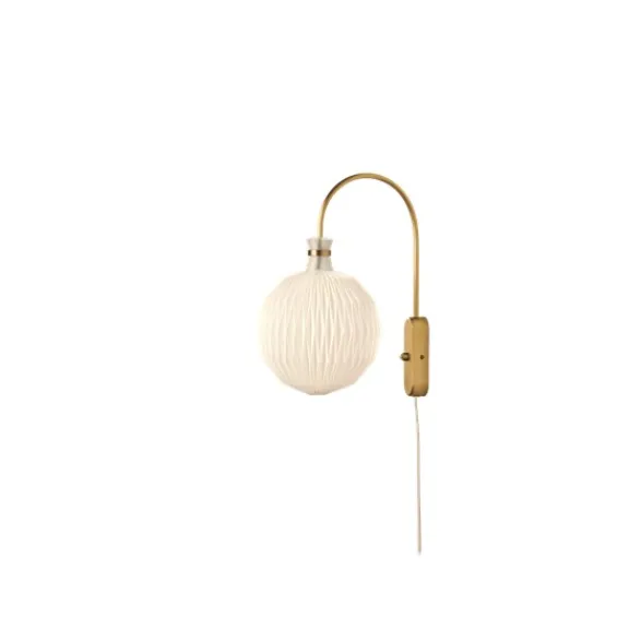 Le Klint Vägglampa KAARE KLINT LEGACY 101 Small Vit/Mässing