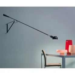 FLOS 265 vägglampa, svart