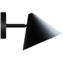 Westal Vägglampa Tratt Micro IP20 Svart
