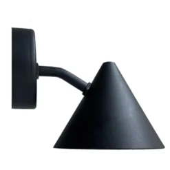 Westal Vägglampa Tratt Micro IP23 Svart