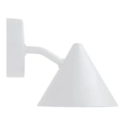 Westal Vägglampa Tratt Micro IP23 Vit