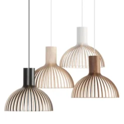 Secto Design Victo pendel small, valnöt 45cm