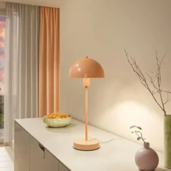 Herstal Vienda bordslampa apricot crush E14