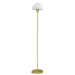 Herstal Vienda golvlampa mässing/glas E14