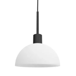 Herstal Vienda pendel svart/glas E14