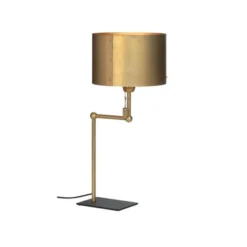 Konsthantverk Viken bordslampa, råmässing 57cm