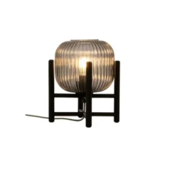 Aneta Vinda Bordlampa Liten, Svart/Rök
