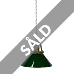 Vintage by Bright 1-2-3 Vintage fönsterlampa, mässing/grön