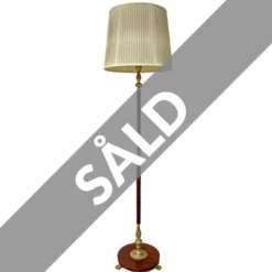Vintage by Bright 1-2-3 Vintage Golvlampa m. mässingtassar