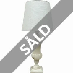 Vintage by Bright 1-2-3 Vintage Lampfot 2, marmor