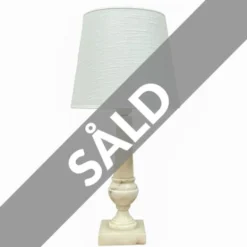 Vintage by Bright 1-2-3 Vintage Lampfot 1, marmor
