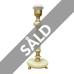 Vintage by Bright 1-2-3 Vintage lampfot, marmor