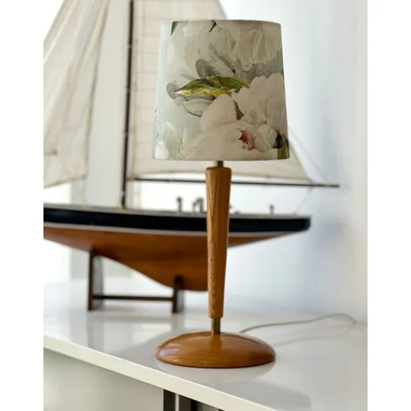 Vintage by Bright 1-2-3 Vintage Lampfot trä