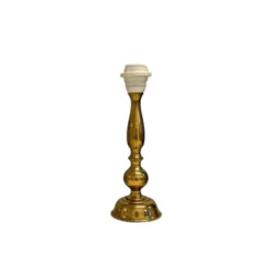 Vintage by Bright 1-2-3 Vintage Mässing Lampfot, 28 cm
