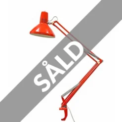 Vintage by Bright 1-2-3 Vintage skrivbordslampa orange