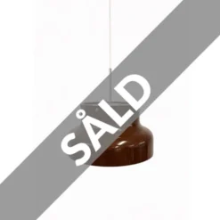 Vintage by Bright 1-2-3 Vintage Taklampa bumling, brun 40cm
