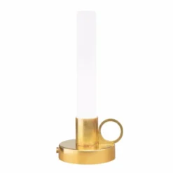 Örsjö Belysning Visir Ambience Portabel Bordslampa Rå mässing