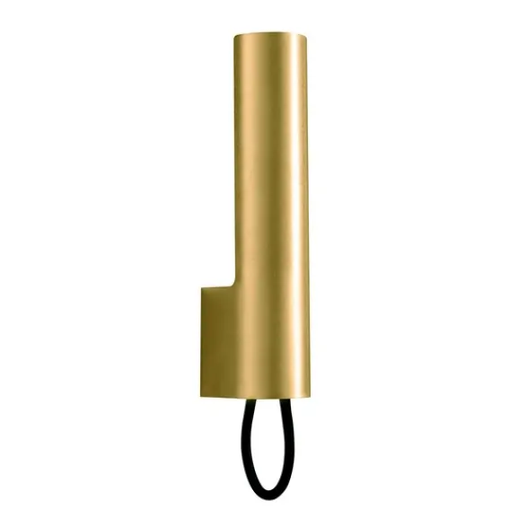 Örsjö Belysning Visir Vägglampa m. kabel, Mässing