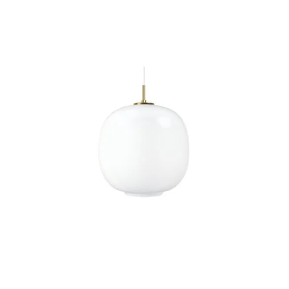 Louis Poulsen VL45 Radio 250 pendel, blank opal/mässing 25cm
