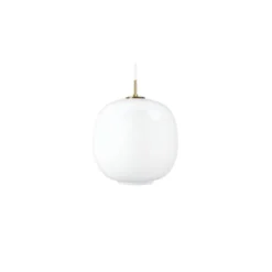 Louis Poulsen VL45 Radio 250 pendel, blank opal/mässing 25cm