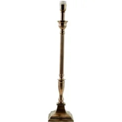 Hallbergs Belysning Waldorf Lampfot XL Antik silver 15,5cm
