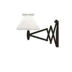 Le Klint Wall lamp, SAX, black oak, incl shade 6-17 L: 60cm