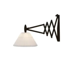 Le Klint Wall lamp, SAX, black oak, incl. shade 2-21