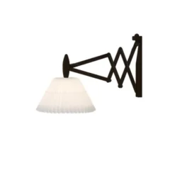 Le Klint Wall lamp, SAX, black oak,incl. shade 2-17