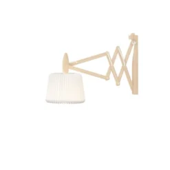 Le Klint Wall lamp, SAX, light oak, incl. shade 120XS