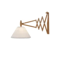 Le Klint Wall lamp, SAX, smoked oak, incl. shade 2-21