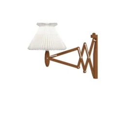 Le Klint Wall lamp, SAX, smoked oak, incl. shade 6-17