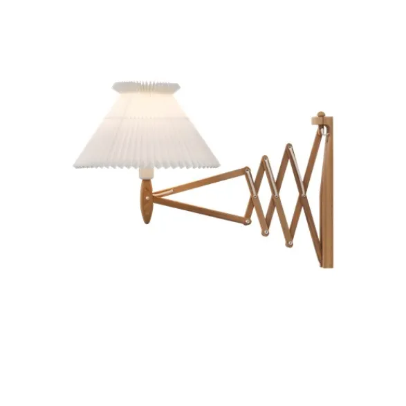 Le Klint Wall lamp, SAX, smoked oak, incl shade 6-21