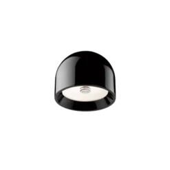 FLOS WAN C/W plafond, svart