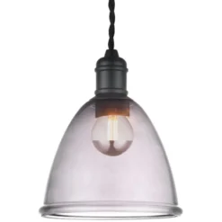 Halo Design WAVE Glaspendel, Smoke