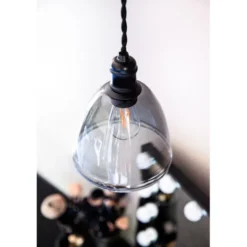 Halo Design WAVE Glaspendel, Smoke