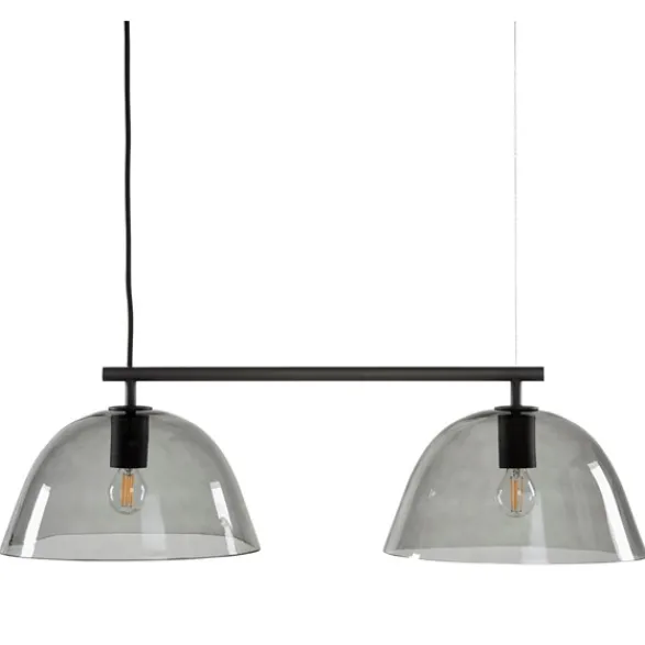 Co Bankeryd Wendo 70 taklampa, svart/rökfärgad 70cm