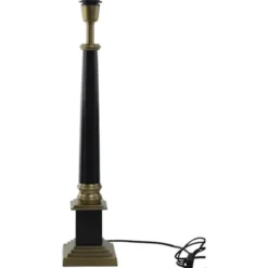 Hallbergs Belysning Wexford Grande Lampfot Svart/antik mässing 13cm