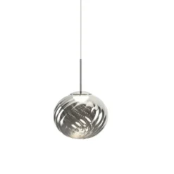 Tom Dixon Whirl Pendant 30cm Silver LED CB-CCC