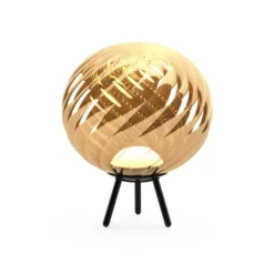 Tom Dixon Whirl Portable Floor/Hanging Gold Black LED UN